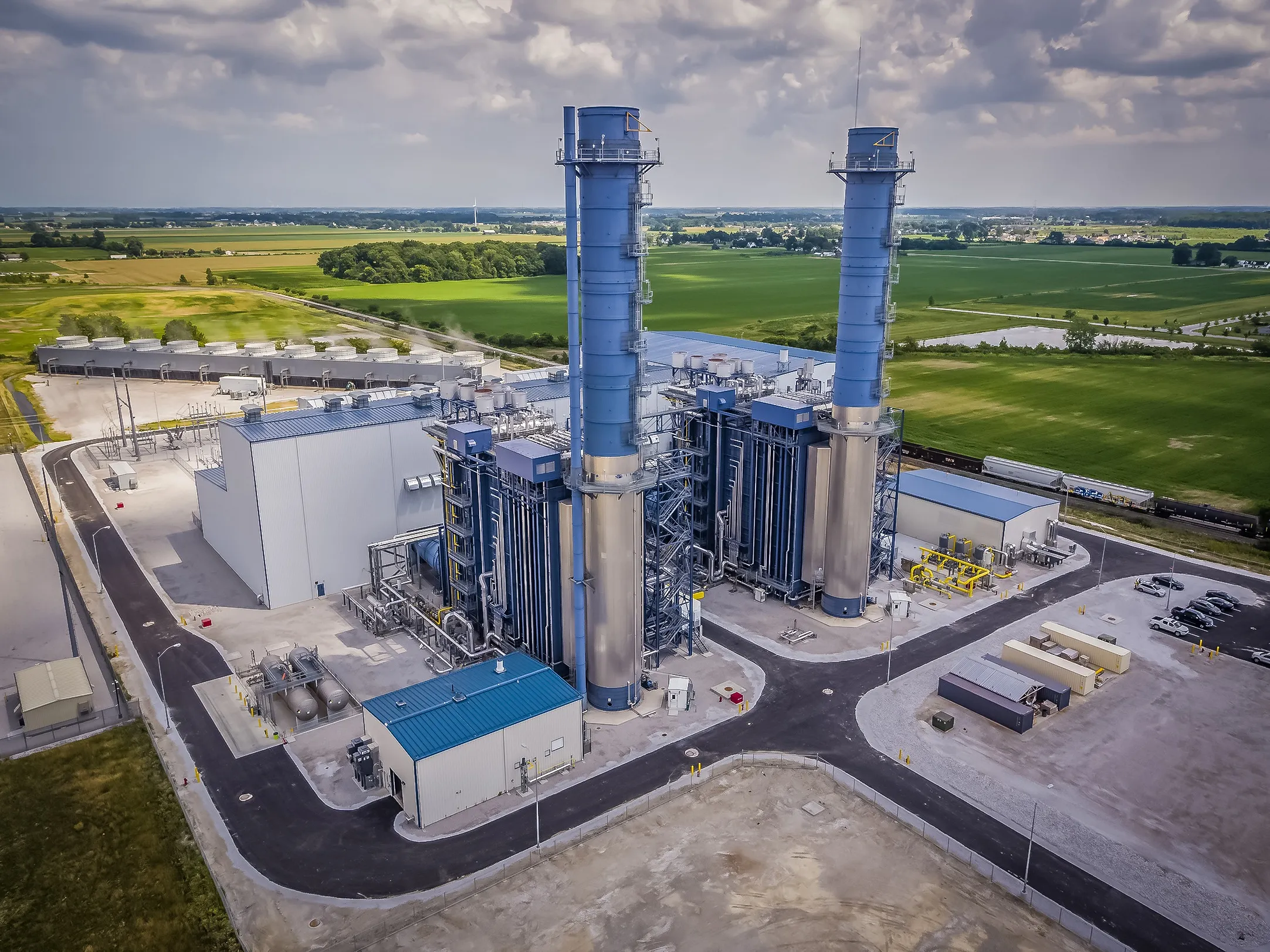 Oregon Clean Energy power plant near Toledo, OH.